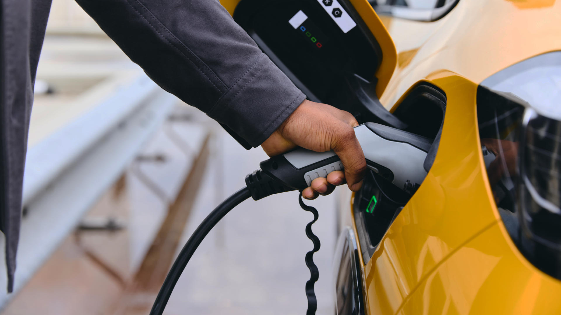 EV charging points for business